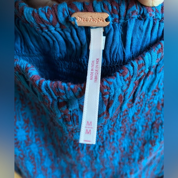 Smock top Free People summer dress - Picture 5 of 7